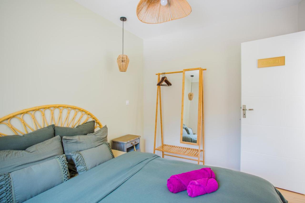 Ideal Pro & Couple - 2 Logements Theme Boho Chic Rdc & Dandy 1Er Etage - Quartier Calme - Jardin - Wifi Hd - Smart Tv - Parking Gratuit - Proche Centre & Transports - Ask Home Valenciennes Esterno foto